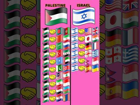 Team🇵🇸Palestine vs Team🇮🇱Israel 💥💥 #shorts #youtubeshorts #countryballs #pakistan #israel #flag