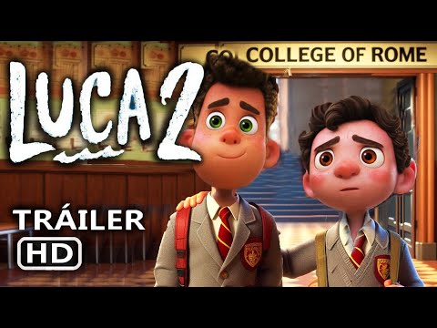 LUCA 2 (2025) : LUCA AND ALBERTO AT SCHOOL | Trailer Trailer Teaser Concept (Trailer fan teaser)