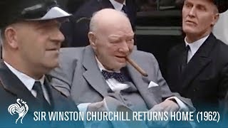 Sir Winston Churchill Returns Home from Hospital (