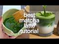 The BEST Matcha Latte Tutorial 2025 Affordable Strong Creamy ️ How To Clean Matcha Tools