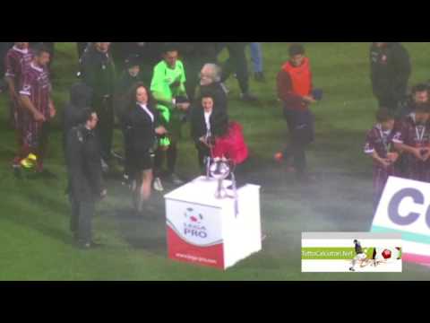 VIDEO ESCLUSIVO TC.NET - Premiazione Coppa Italia Lega Pro Salernitana    Monza