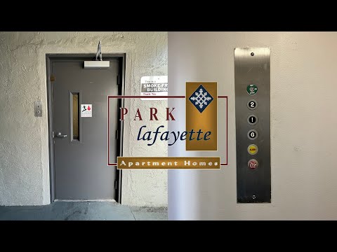 Weird Mod! Atlas Hydraulic Swing Door Elevator - Park Lafayette Apartments - Lafayette, CA