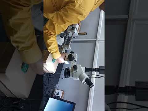 Weswox boom stand inspection microscope model inspect-3
