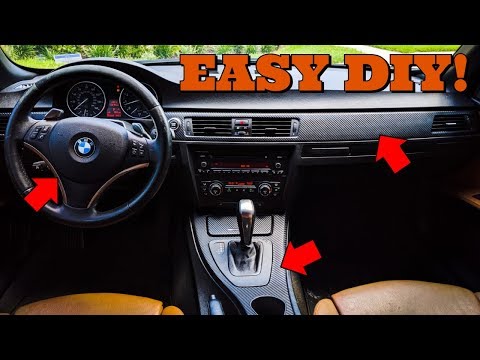 I Modernized The Interior of My BMW 335i For ONLY $9! - Works On ANY Car! - EP 13