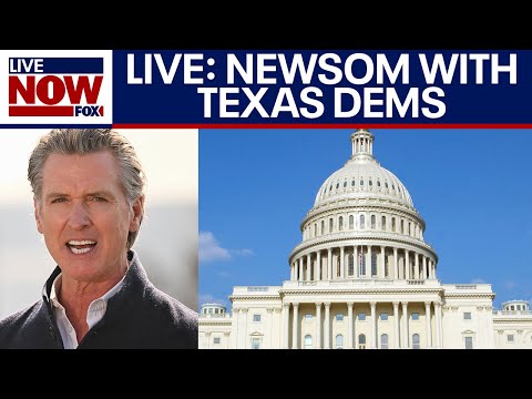 Video | LIVE SOON 5:10ET: Newsom meets with Texas Dems over redistricting