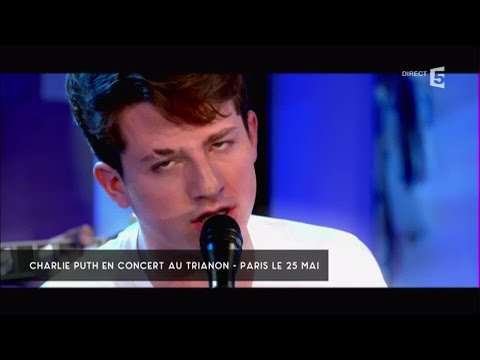 Charlie Puth, en Live avec "One Call Away" - C à vous - 03/05/2016