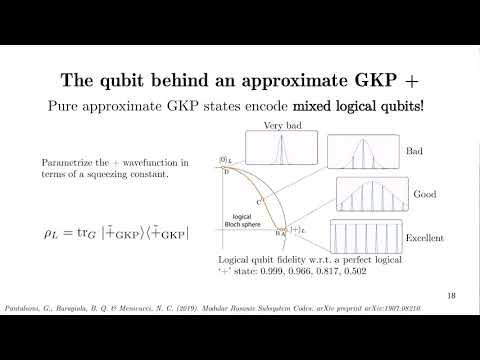 Giacomo Pantaleoni (RMIT) - All-Gaussian fault-tolerant universality and bosonic subsystem codes