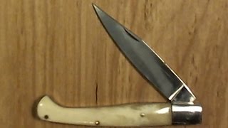 SARDINIAN PATTADA SLIP-JOINT FOLDING KNIFE