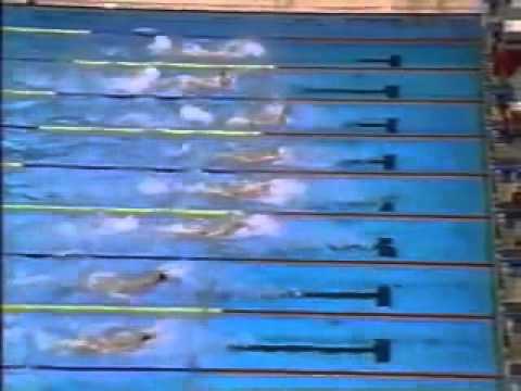 1988 Olympic Men's 100m Backstroke final Daichi Suzuki