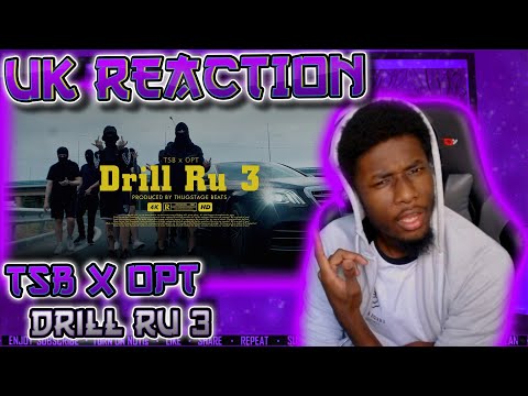 TSB ft. OPT - DRILL RU 3 (Official Video) #russiandrill [UK REACTION] | MLC Njies🎶
