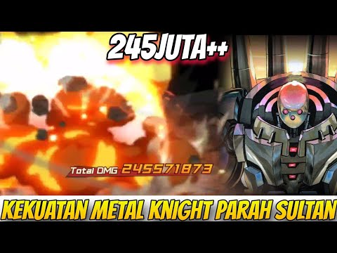 NGERI BANGET KEKUATAN PARA SULTAN🔥, METAL KNIGHT DAMAGE RATUSAN JUTA - One Punch Man The Strongest