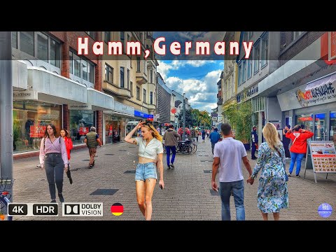 Hamm,Germany/Tour in Hamm NRW in Germany 4k 60fps