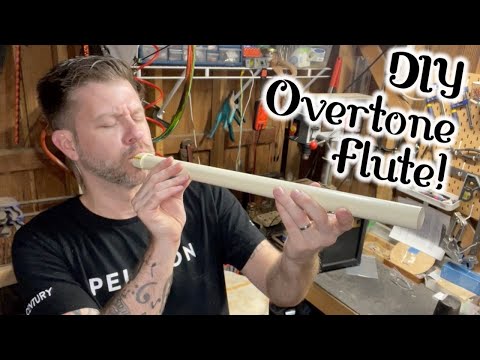 My First Attempt at Making a PVC Overtone Flute