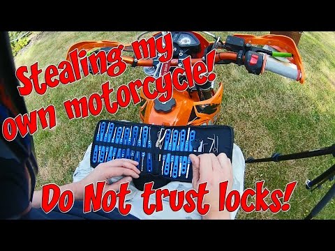 Stealing my own motorcycle!
