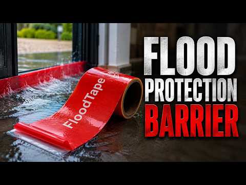 Flood Barriers for Home Flooding Protect Baffle Reusable Flooding Protection Barrier video review thumbnail