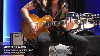 Jesus Or A Gun | guitar tutorial FLY HIGH