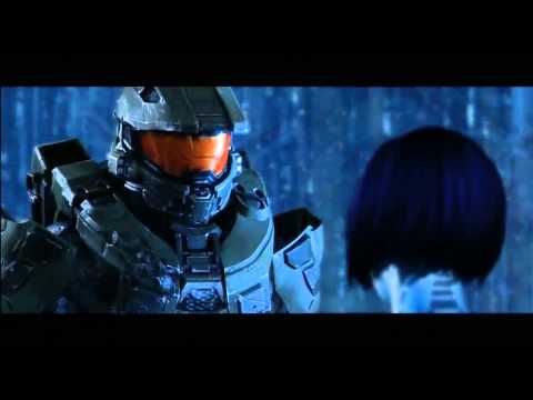[HD] HALO 4 Cortana shows her love to John 117