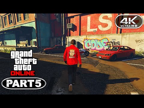 GTA Online 4K Gameplay Walkthrough Part 5 - No Commentary