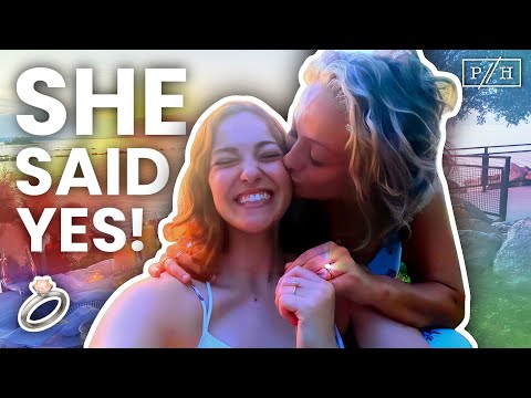 I PROPOSED TO PAIGE *ACTUAL FOOTAGE*