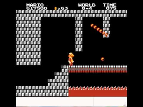 Super Mario Bros.2 (the lost levels)- world 8-4