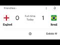 England vs Brazil International Friendly Highlights |