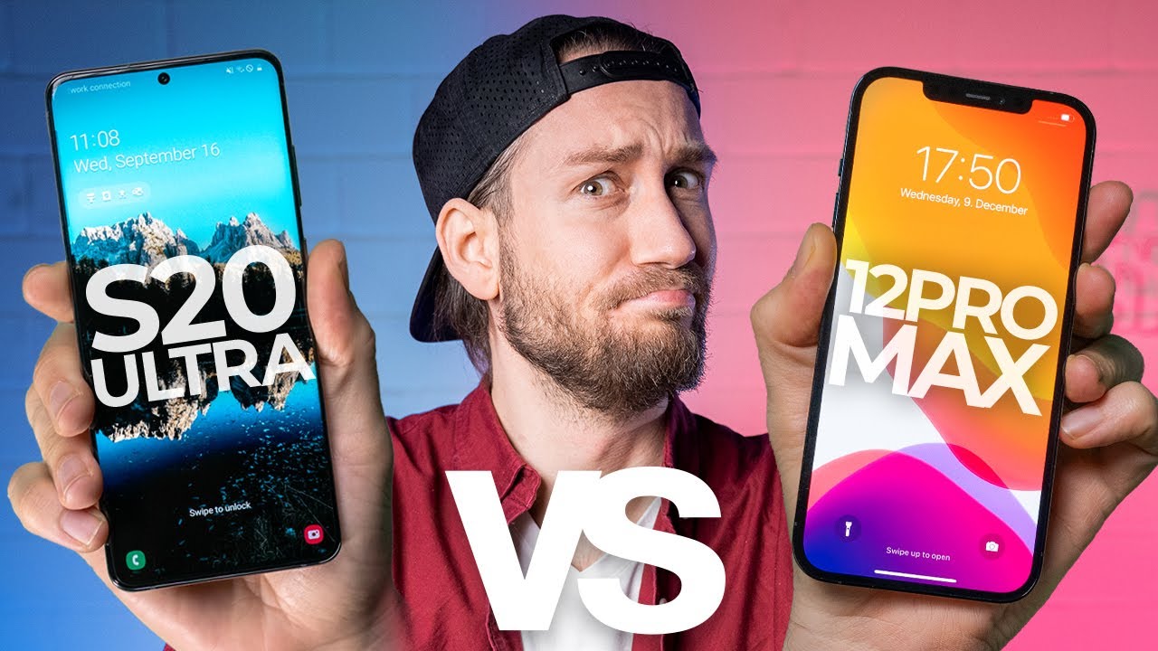 iPhone 12 Pro Max vs Galaxy S20 Ultra! | VERSUS