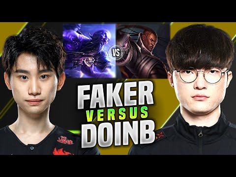 T1 Faker Lucian vs FPX DoinB Ryze! - T1 Faker Plays Lucian vs FPX DoinB Ryze Mid! | KR SoloQ 10.16