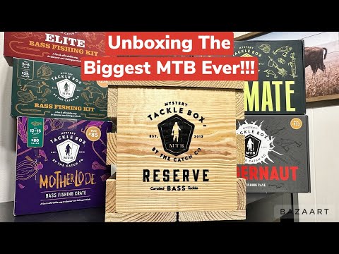 Unboxing World's MOST Expensive Fishing MYSTERY BOX! (MTB Reserve Box)