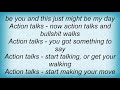 Tesla - Action Talks Lyrics