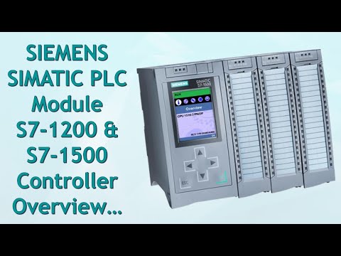 Siemens Simatic PLC Module S7-1200 and S7-1500 Controller