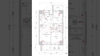 蒲田駅近徒歩3分高層階2LDK52.2㎡角部屋 ジーベック蒲田ステーションエグゼ 2014年2月築 RC鉄筋コンクリート造地上14階建て12階 大田区西蒲田8丁目
