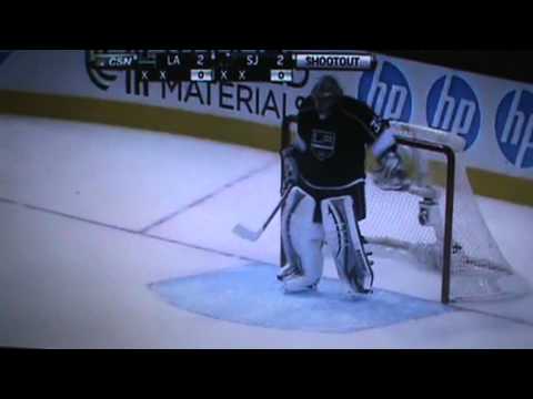 Los Angeles Kings Vs San Jose Sharks - Full Shootouts 4/16/13