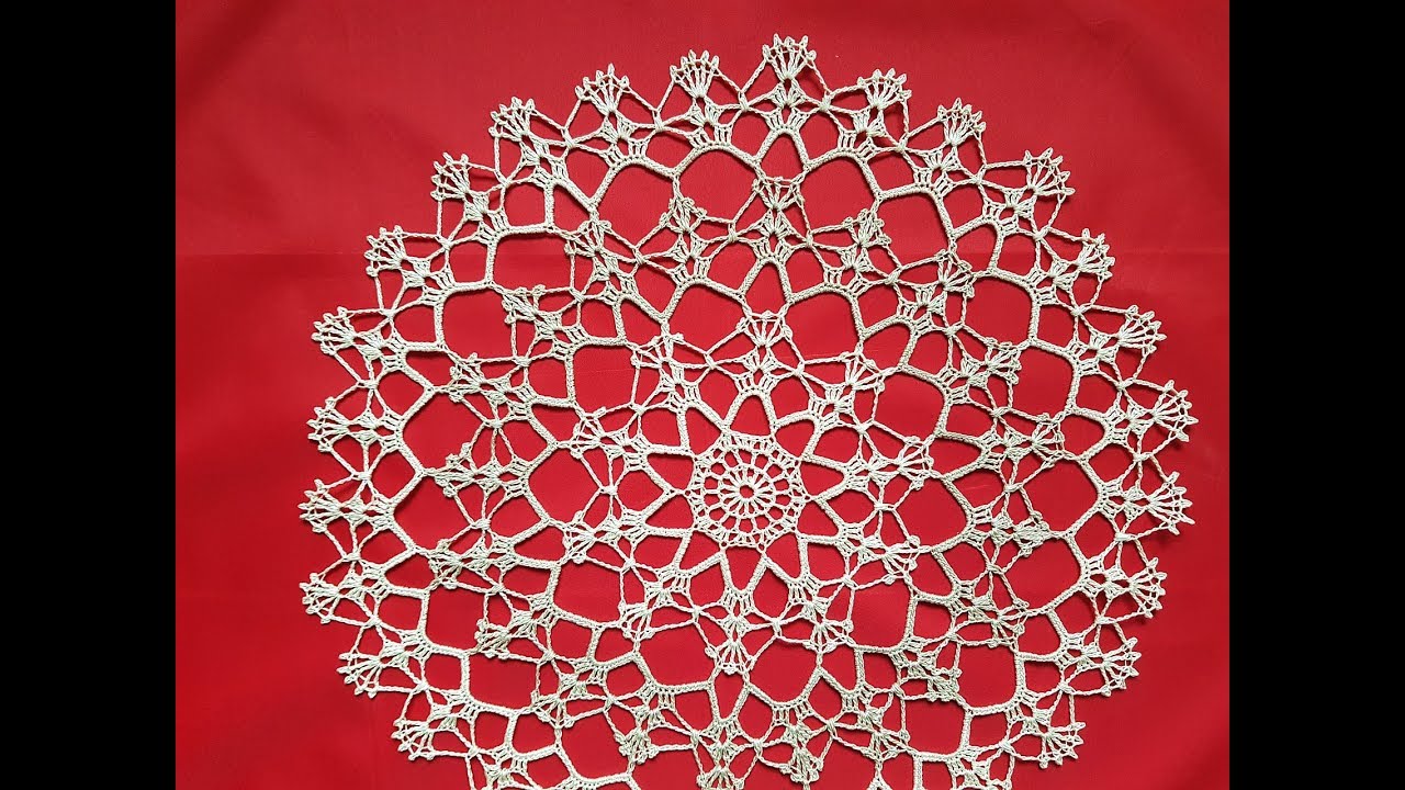 Serwetka / obrus na szydełku KAŻDY ROZMIAR!! cz.1/2 Karolina Szydełko