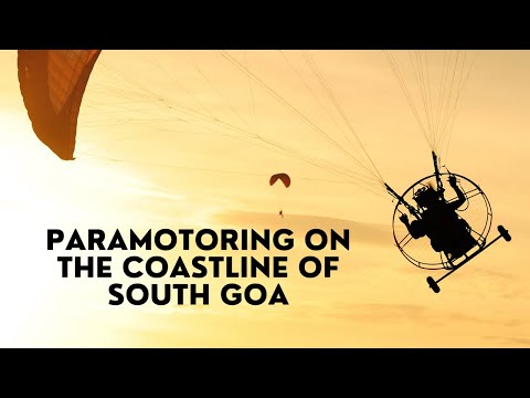 Paramotoring on a Microlight in Colva Beach, Goa | 505 Circle | Vlog- Kushagra Sharma
