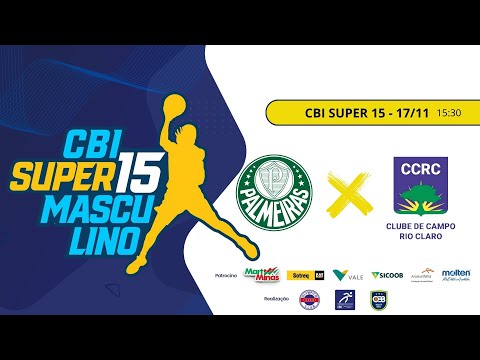 SE Palmeiras (SP) X CC Rio Claro (SP) - CBI SUPER 15 FASE FINAL - (17/11/25)