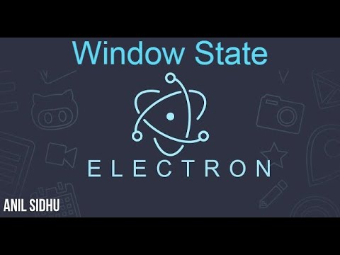 Electron js tutorial for beginners # Window State