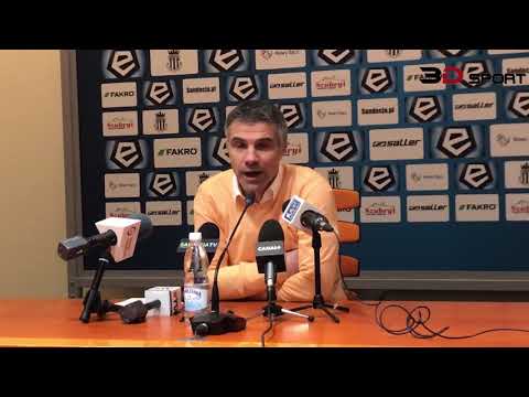 E: Sandecja Nowy Sącz - Korona Kielce  [Konferencja]. 2018-02-16