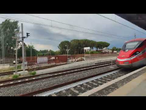Compilation treni ad alta velocità in transito alla stazione di Monterotondo (evento rarissimo!!!)