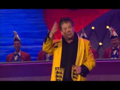 Kabarettist Klaus Birk aus Tübingen bei Narrenschiff 2014