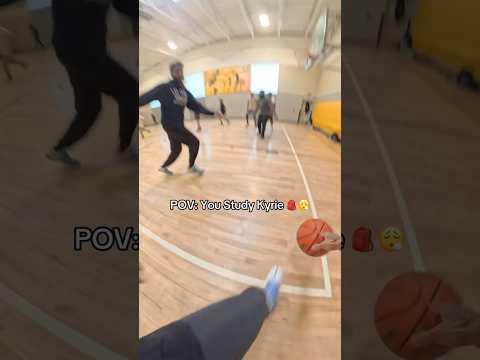 When You Study Kyrie 😮‍💨🏀🎒 #kyrieirving #basketball #skills #crossover #hoops #ballislife #fyp