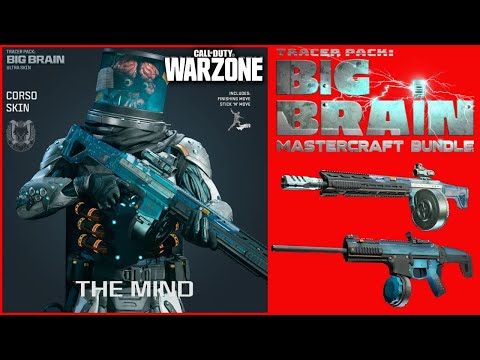 Tracer Pack BIG BRAIN Ultra Skin Review + Gameplay | COD MW3/Warzone 2024 Bundle Breakdown