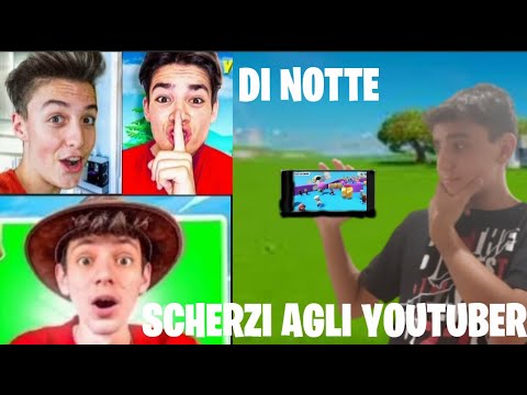 SCHERZI TELEFONICI agli YOUTUBER! ALLE 3 di NOTTE *DIVERTENTE* su |STUMBLE GUYS|