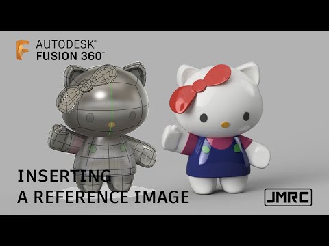 Introduction to Form Modeling in Fusion 360 - Inserting a reference image
