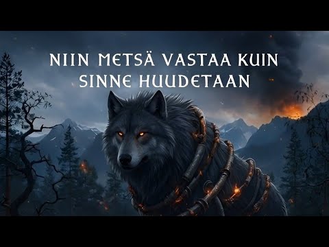 Niin metsä vastaa kuin sinne huudetaan