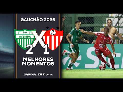 AVENIDA 2x1 GUARANY | MELHORES MOMENTOS | QUADRANGULAR DO REBAIXAMENTO | GAUCHÃO | 09/02/2026