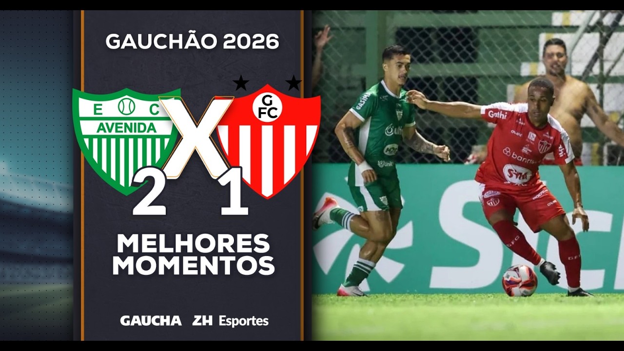 EC Avenida vs Guarany de Bagé Highlights