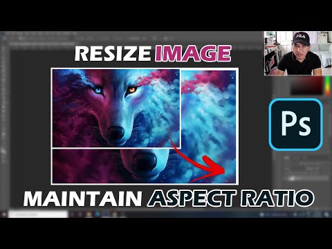 PHOTOSHOP : HOW TO RESIZE IMAGE AND MAINTAIN THE ASPECT RATIO ( NO STRETCHING AND KEEP THE QUALITY)