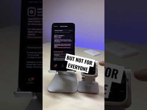 WatchOS 8.1.1 not for everyone #shorts
