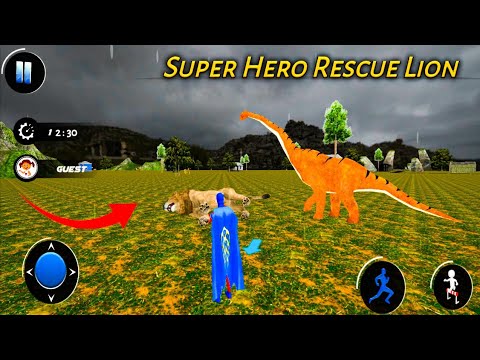 Super Hero City Rescue Mission - Rescue Injured Animals - Jungle Mode