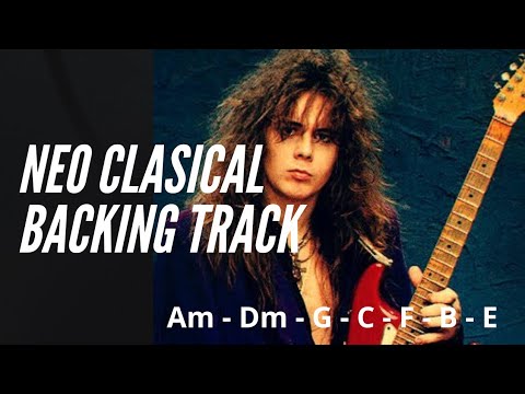 A minor Neoclassical  Guitar Backing Track